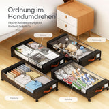 Aufbewahrungsbox mit Rollen Unterbettkommode Aufbewahrungstasche