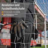 Fussballhandschuhe Revolution Gold Gr. 10 Torwart Goalie Handschuhe