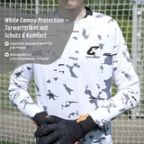 Trikot White Camou Protection Torwarttrikot Gr. 164 Fussball Shirt