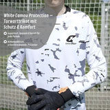 Trikot White Camou Protection Torwarttrikot Gr. XXL Fussball Shirt