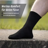 3er-Set Merino-Socken Gr. 39-42 Wandersocken Sportsocken Outdoorsocken