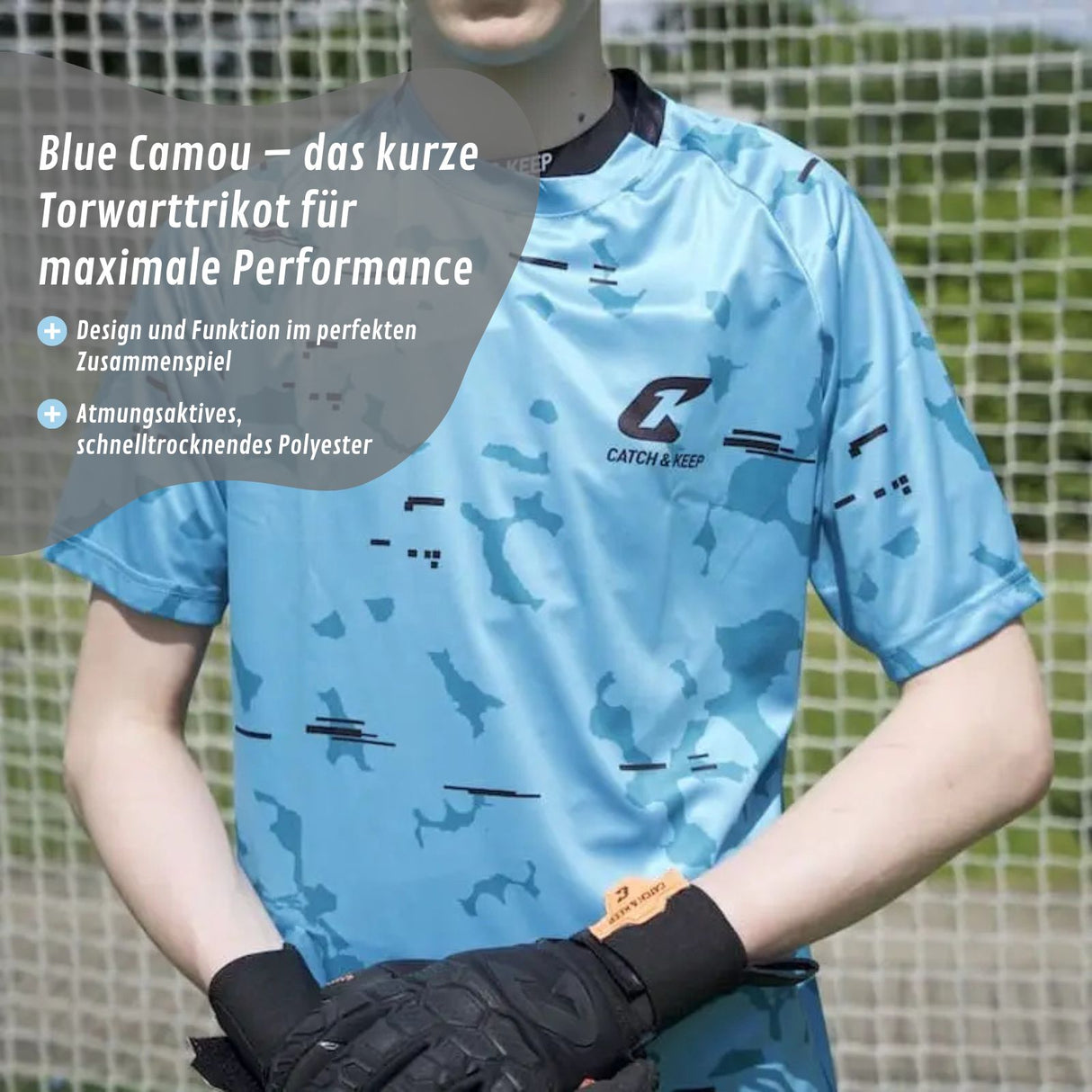 Atmungsaktives Sport T-Shirt Gr. 128 Funktionsshirt Trikot