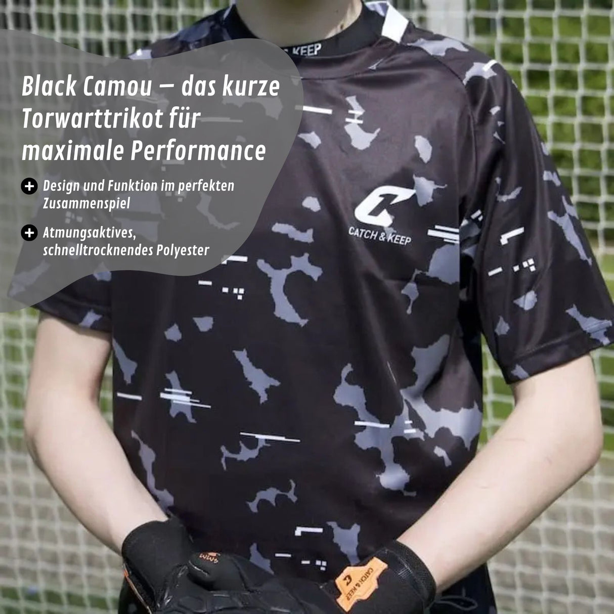 Atmungsaktives Sport T-Shirt Gr. L Funktionsshirt Trikot