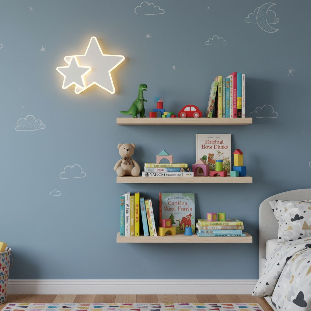 LED Sternen-Deckenleuchte Deckenlampe Lampe Wohnzimmerlampe Leuchte