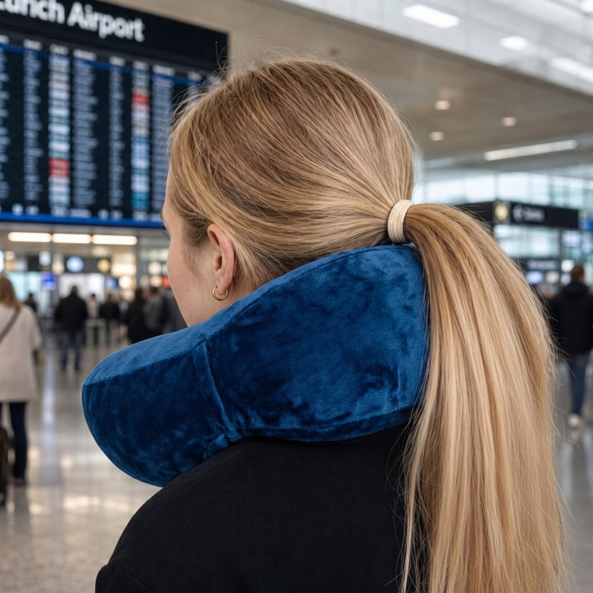 Nackenkissen Reisekissen Nackenhörnchen Flugzeugkissen Nackenpolster