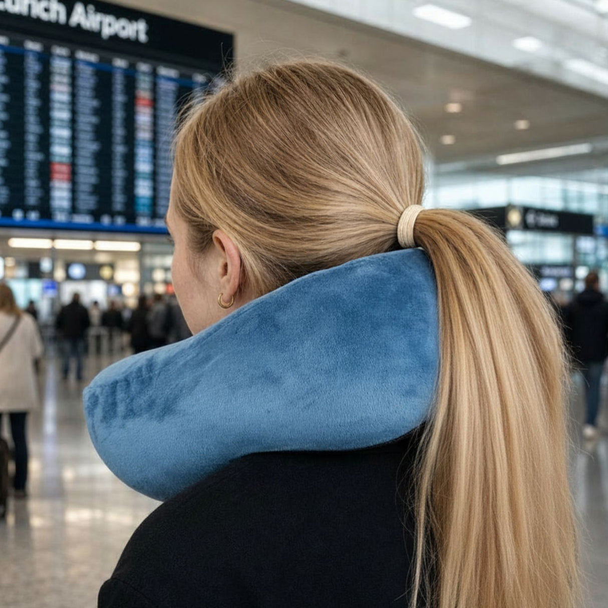 Nackenkissen Flugzeugkissen Nackenpolster Reisekissen Nackenhörnchen