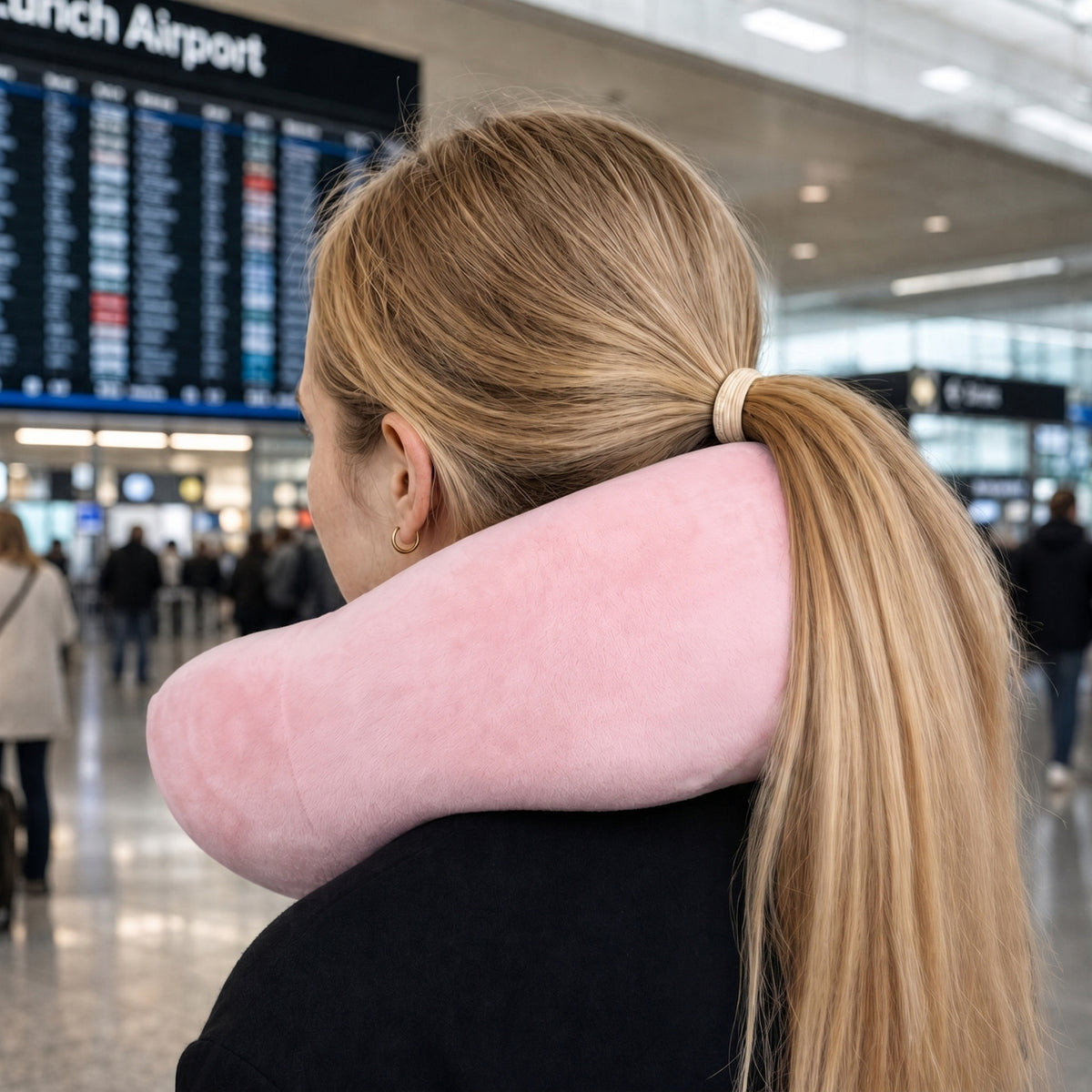 Nackenkissen Nackenhörnchen Reisekissen Flugzeugkissen Nackenpolster