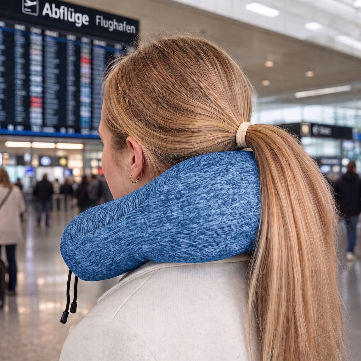Nackenkissen Nackenhörnchen Flugzeugkissen Nackenpolster Reisekissen