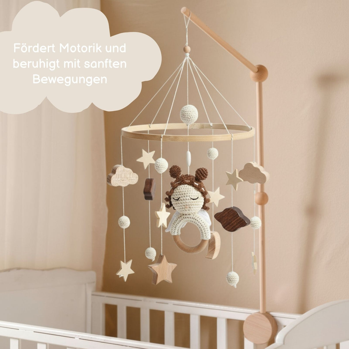 Babymobile Engel Hängemobile Mobile Babyspielzeug Schlafmobile