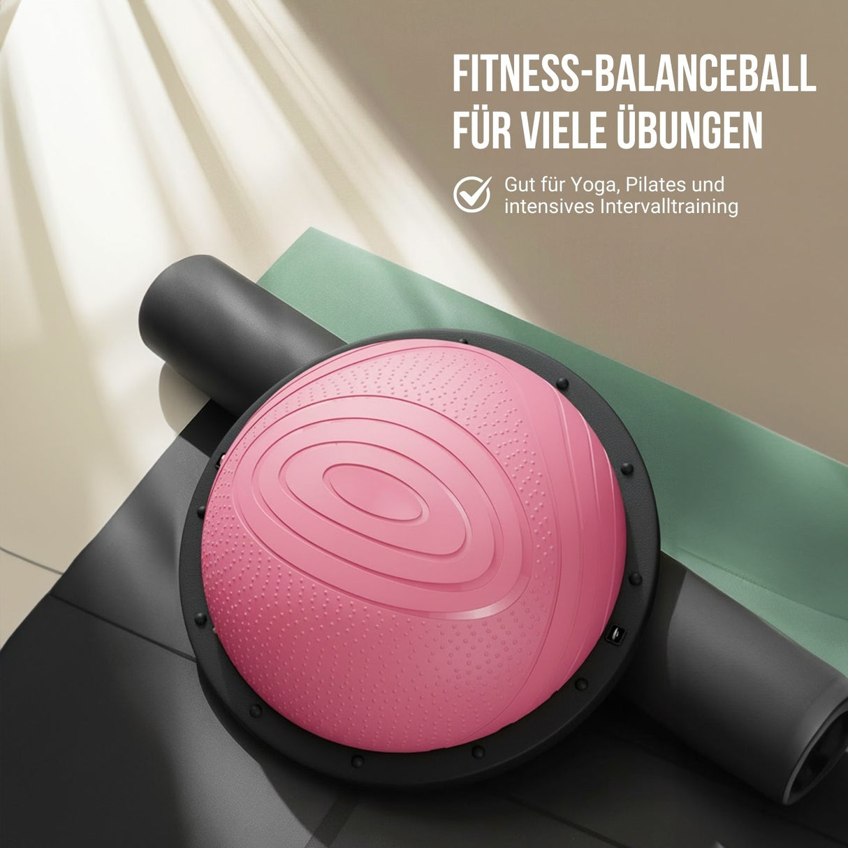 Balanceball Gymnastikball-Halbkugel Balancetrainer Gleichgewichtsball