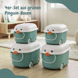 4er-Set Spielzeugkiste Truhe Spielzeug-Aufbewahrungsbox Organizer