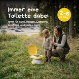 Tragbare Kindertoilette Ente Toilettentrainer Reise-Töpfchen Toilette