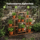XXL-Pflanzenständer Blumenständer Pflanzenregal Blumentreppe