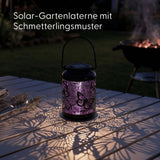 Solar-Gartenlaterne Solarleuchte LED Laterne Solarlampe Dekoleuchte