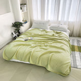 Seersucker-Decke Bettdecke Baumwolldecke Sommerdecke Sofadecke