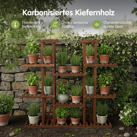 XXL-Pflanzenständer Blumentreppe Blumenständer Pflanzenregal