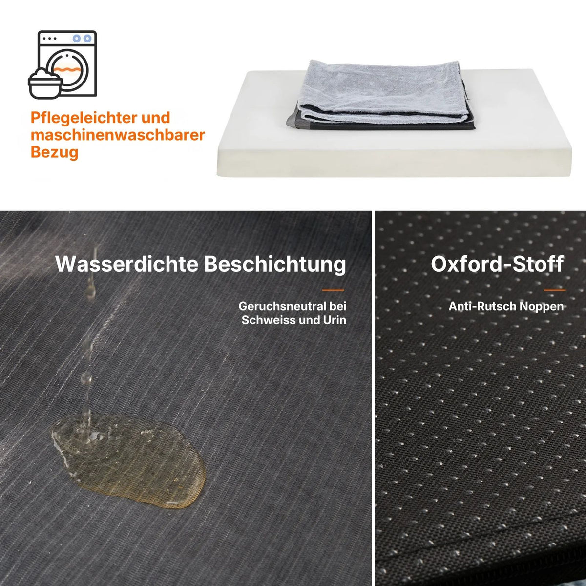 Ersatzbezug XXL für Hundebett 144128 Stoffbezug Überzug Wechselbezug