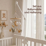Mobile mit Halterung Schafe Babymobile mit Mobilearm