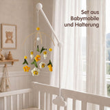 Mobile mit Halterung Bienen Babymobile mit Mobilearm