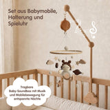 Mobile mit Halterung und Spieluhr Engel Einschlafhilfe mit Musik