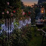 LED-Solar-Leuchtgirlande 22m Gartenbeleuchtung Outdoor-Dekoleuchte