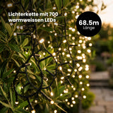 LED-Gartenbeleuchtung 67.9m Outdoor-Dekoleuchte Gartenleuchte