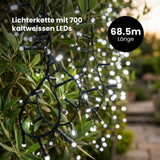 LED-Gartenbeleuchtung 67.9m Gartenleuchte Outdoor-Dekoleuchte