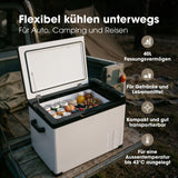 Kompressor-Kühlbox 40L Gefrierbox Auto-Kühlbox Camping-Kühlschrank