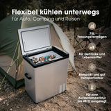 Kompressor-Kühlbox 75L Camping-Kühlschrank Auto-Kühlbox Gefrierbox