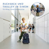 Rucksacktrolley Schulthek Schulrucksack Kofferrucksack Reiserucksack