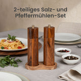 Salz- und Pfeffermühlen-Set Gewürzzerkleinerer Gewürzmühle Salzmühle