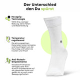 Fussballsocken Gr. 42-47 Sportstrümpfe GripSoxx NX Weiss