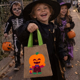 Halloween-Süssigkeitentasche Trick-or-Treat-Tasche Leinenbeutel Beutel