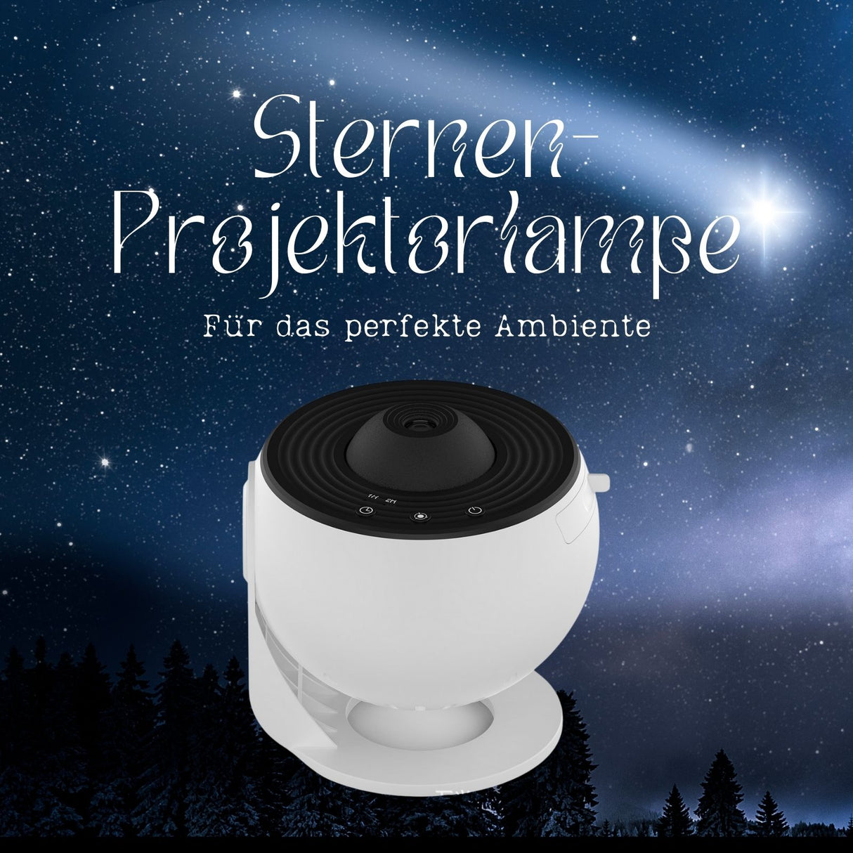 Galaxie-Projektor Tischlampe Sternen-Projektionslampe Sternenhimmel