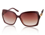 Damen Elegante Sonnenbrille UV400 - MOKKA Braun