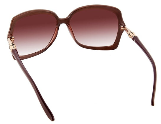 Damen Elegante Sonnenbrille UV400 - MOKKA Braun