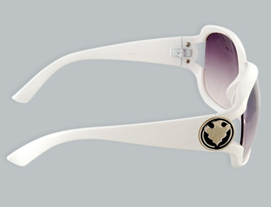 Damen Elegante Sonnenbrille UV400 - Weiss