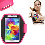 iPhone 6 4,7" / Samsung Galaxy S5 / HTC ONE M8 Sport Armband Joggen Hülle Pink