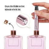 2er-Set Mini-Parfümzerstäuber 8ml Parfum Vaporisateur Pink