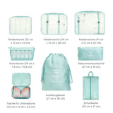 Reisebeutel Koffer-Organizer Packsack Aufbewahrungsbeutel Set