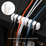 Selbstklebender Kabelhalter Kabelmanagement Kabelkanal Kabelmanager