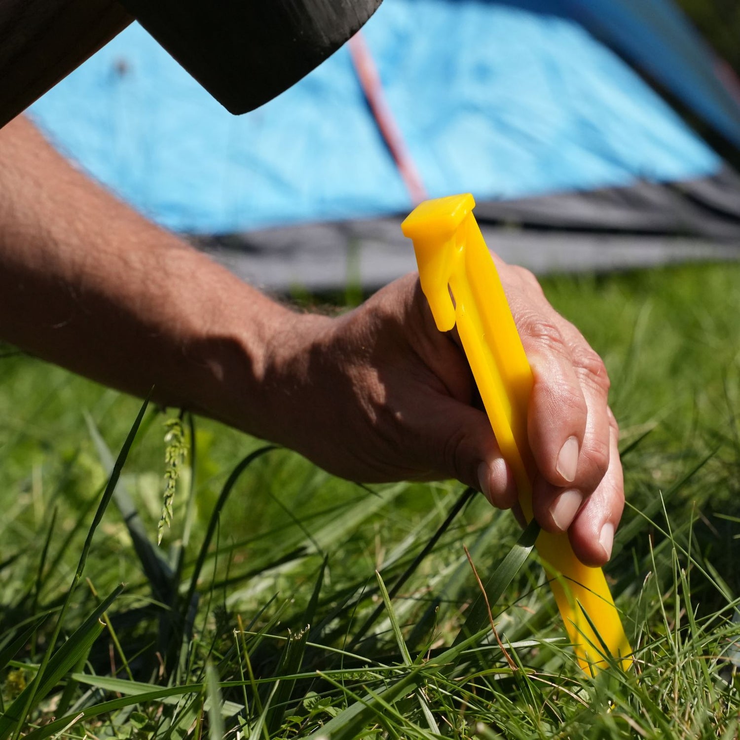 Zeltheringe 23cm Zeltnagel Camping Heringe Bodennagel 4er Set –