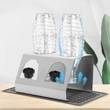 Abtropfhalter für SodaStream-Flaschen Flaschenhalter Abtropfständer Abtropfgestell