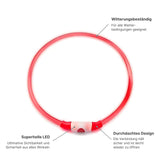 LED-Leuchthalsband Sicherheits-Hundehalsband Hundehalsband Schlauchhalsband