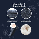Hausschuhe Gr. 39-42 Fuzzy-Socken Pantoffeln Wintersocken Kuschelsocken