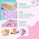 Baby-Spieldecke Spielmatte Krabbeldecke mit Spielbogen Activity Decke