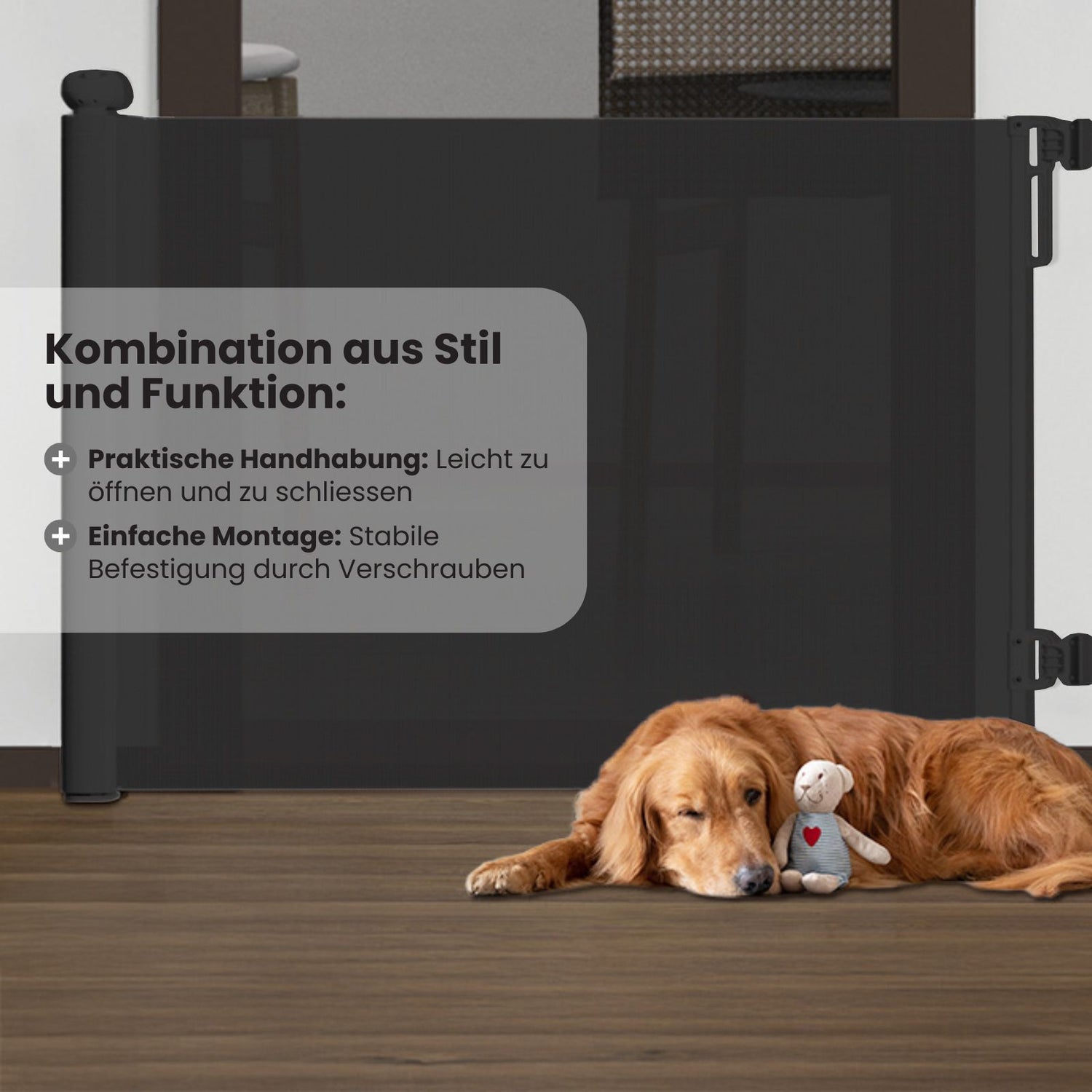 Absperrgitter Schutzgitter Tür-Barriere Treppenschutzgitter