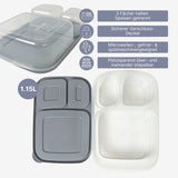 Aufbewahrungsbox Vorratsdose Meal-Prep Box Lunchbox Frischhaltedose