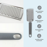 Käsereibe Küchenreibe Käseraspel Feinreibe Handreibe