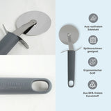 Pizzaschneider Pizzaroller Pizza Cutter Pizzarad Pizzamesser